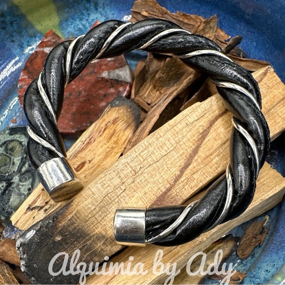 Alquimia by Ady Black and Silver Bracelet - Picture 1 of 4